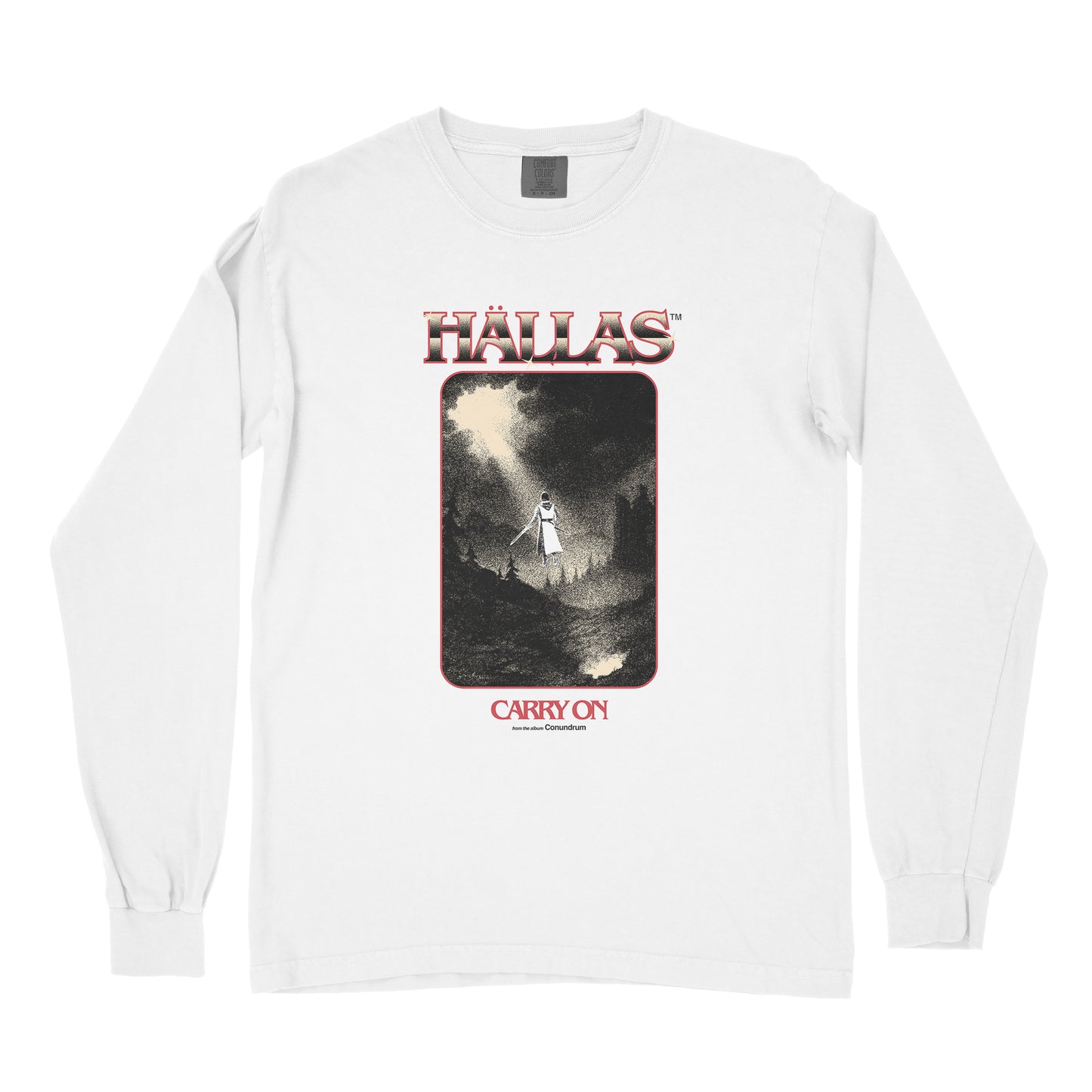 LIMITED EDITION Carry On Long-sleeve White T-shirt